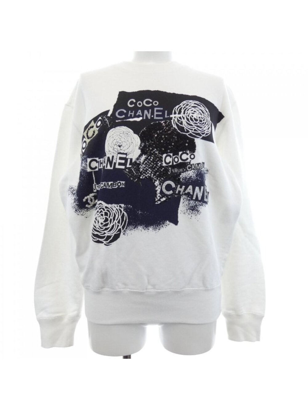 Chanel 20P Sweatshirt White